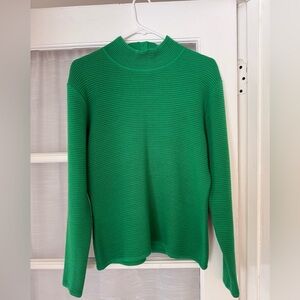 Joan Leslie Vibrant Green Knit Sweater
